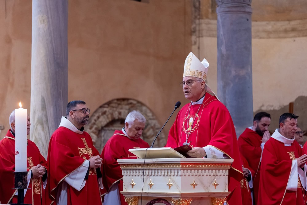 Proslava sv. Maura u Poreču - misa u bazilici - Foto Andi Bančić