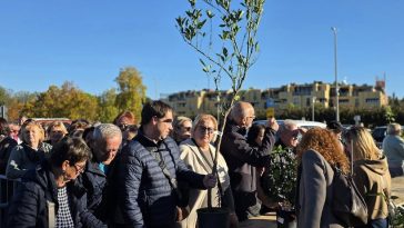 Podjela sadnica na Velikom parkiralištu - Foto Grad Poreč