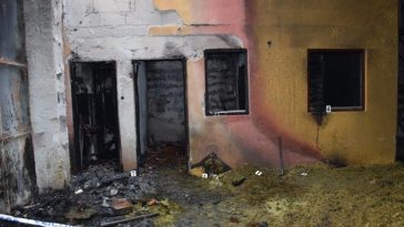 policija požar kuća zgarište objekt mup