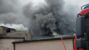 požar vatra dim plamen policija