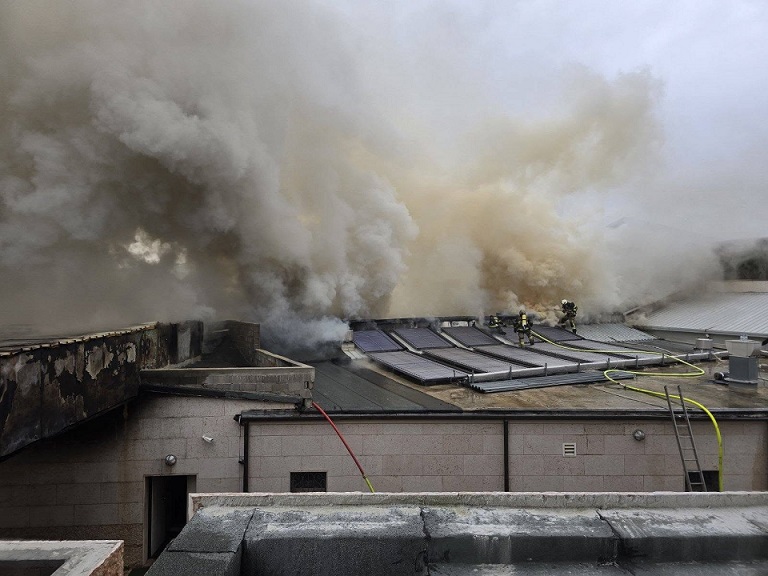 Požar u Mulinu - Foto Vatrogasci Umag