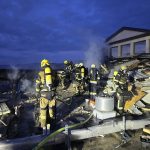 Požar u Mulinu - Foto Vatrogasci Umag