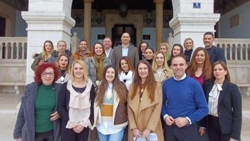 Dobitnici potopra na današnjem potpisivanju - Foto Grad Poreč