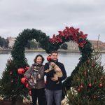 Foto Tanja Kocijančić - Lili i Dave sa svojim psićima u Poreču