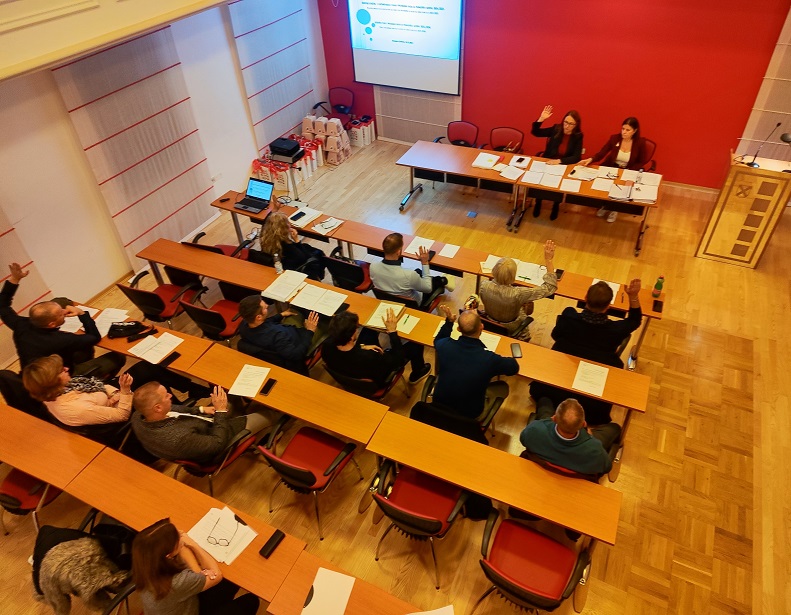 Vijećnici u Novigradu - Foto Tanja Kocijančić