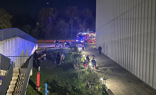 Požar u dvorani Finida u Poreču brzo je ugašen
