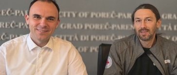 Loris Peršurić i Igor Ostojić crveni križ