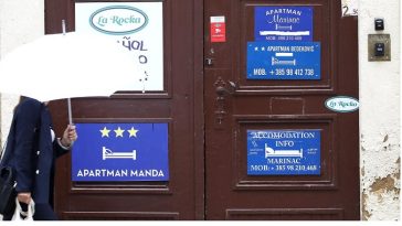 apartman iznajmljivanj turisti sezona turizam