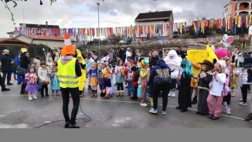 Dječji karneval Baderna 2026 maškare Poreč