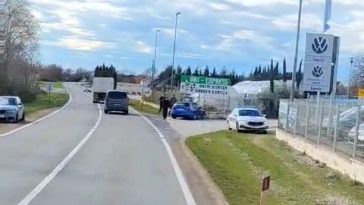 Nesreća u Žbandaju - snimio čitatelj