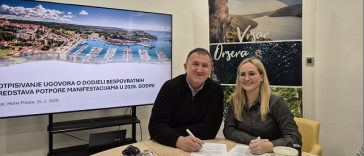 Potpisivanje ugovora u Turističkoj zajednice općine Vrsar