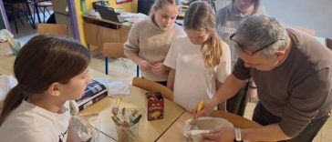 Tar- Kreativna radionica izrade maski - Foto OŠ Tar-Vabriga