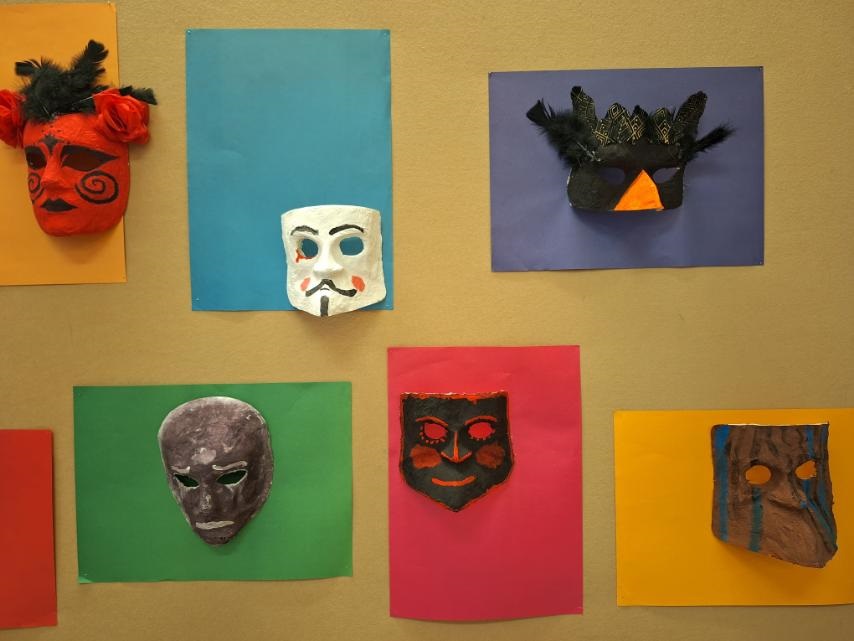 Tar- Kreativna radionica izrade maski - Foto OŠ Tar-Vabriga