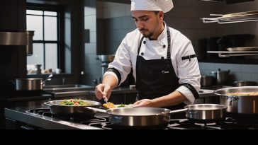 Image by Wilfried Pohnke from Pixabay fotografija kuhar kuhinja