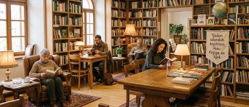 knjižnica knjige čitaonica biblioteka