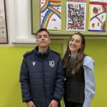 Učenik Lukas Kazalac i Marija Mihatović osnovna škola finida poreč