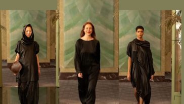 Martina Herak s manekenkama na PAris Fashion Weeku