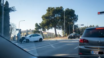 Nesreća kod Doma zdravlja Poreč - Foto Istra Terra Magica