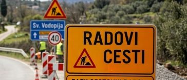 radovi na cesti ilustracija stancija vodopija