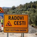 radovi na cesti ilustracija stancija vodopija