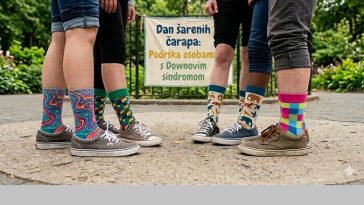 down sindrom dan poreč šarene čarape