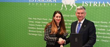 Petra Benazić i Boris Miletić - Foto Istarska županija