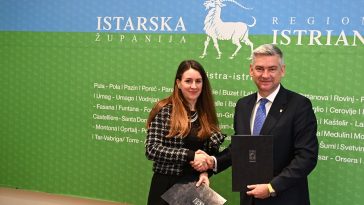 Petra Benazić i Boris Miletić - Foto Istarska županija