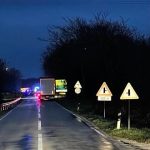 Nesreća na ulazu u Krunčiće na cesti prema Lovreču - Foto Istra Terra Magica