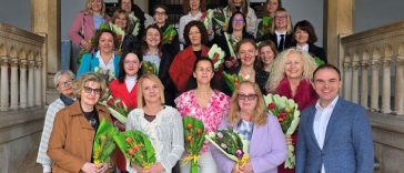 Gradonačelnik Loris Peršurić povodom Dana žena primio je ravnateljice, direktorice i pročelnice koje vode većinu gradskih ustanova u Poreču.