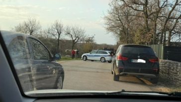 Prometna nesreća na cesti Gedići-Tar, kod mjesta Perci - Foto Istra Terra Magica