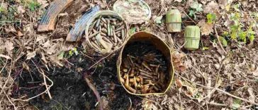 policija bomba streljivo šuma šparuge policija mup