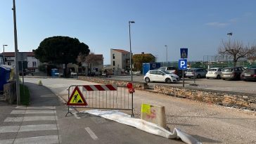 Radovi u Ulici Brajde u Taru - Foto Istra Terra Magica obnova općina tar vabriga investicija ulica cesta radovi