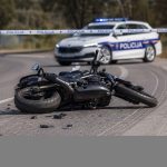 motocikl nesreća prometna policija traka