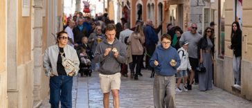 proeč decumanus turisti gosti stari grad