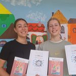 Učenice OŠ Tar-Vabriga Evita Kocijančić i Tessa Sloković ŠKOLA