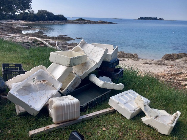 Eko akcija u Vrsaru na otoku Sveti Juraj - Foto Općina Vrsar