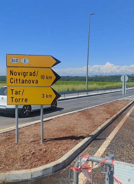 Obnovljena cesta Tar-Larun-Bašarinka - Foto Tanja Kocijančić