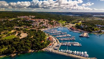vrsar marina luka panorama