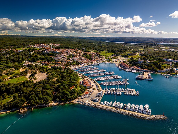 vrsar marina luka panorama