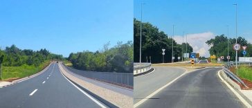 Obnovljena cesta Tar-Larun-Bašarinka - Foto Tanja Kocijančić