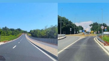 Obnovljena cesta Tar-Larun-Bašarinka - Foto Tanja Kocijančić