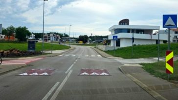 Novi ležeći policajci u Funtani na potezu prema vrtiću