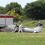 Pao avion kod Medulina - Foto Vatrogasci Pula