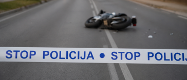 motociklist nesreća moor policija mup