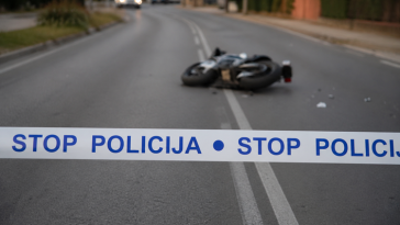 motociklist nesreća moor policija mup