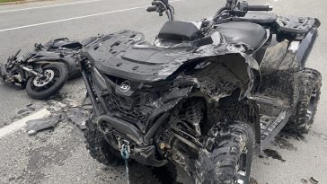quad motocikl nesreća