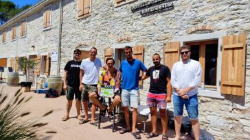 Snimanje filma Nonina Villa u Santa Marini - Foto Tanja Kocijančić