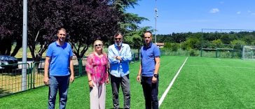 Foto Tanja Kocijančić - Obnovljeno igralište u Funtani na Perilima