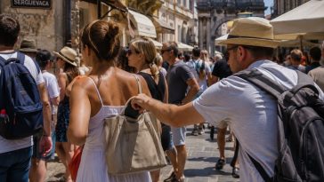 džepar lopov krađa novčaik pula policija