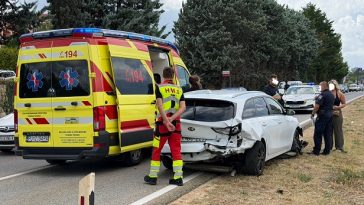 Foto Istra Terra Magica - lančani sudar kod Musaleža nedaleko Poreča